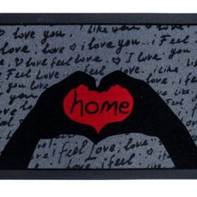 Giz Home İtalyan Format I Feel Love 40x68 cm Kapı Paspası