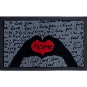 Giz Home İtalyan Format I Feel Love 40x68 cm Kapı Paspası