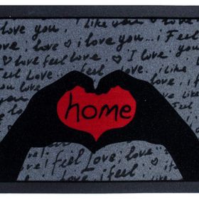 Giz Home İtalyan Format I Feel Love 40x68 cm Kapı Paspası