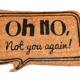 Giz Home Koko Bej Oh No 40x60 cm Kapı Paspası