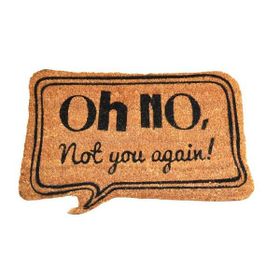 Giz Home Koko Bej Oh No 40x60 cm Kapı Paspası