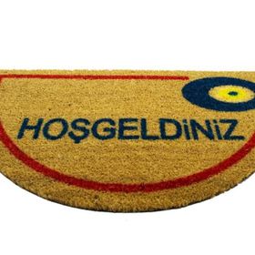 Giz Home Koko Hoşgeldiniz Nazar Boncuğu 40x70 cm Kapı Paspası
