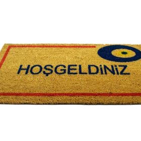 Giz Home Koko Hoşgeldiniz Nazar Boncuğu 40x70 cm Kapı Paspası