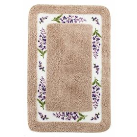 Giz Home Lavender 80x150cm Linen Banyo Paspası