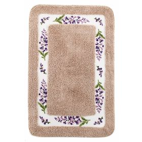 Giz Home Lavender 80x150cm Linen Banyo Paspası