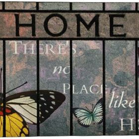 Giz Home Mozaik Home Kelebekler 45x75 cm Paspas