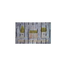 Giz Home Mozaik Home Kelebekler 45x75 cm Paspas