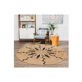 Giz Home P05 90x90 cm Bolero Jüt Örgü Halı