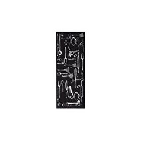 Giz Home Siyah 75x200 cm Joy Tools Mutfak Halısı
