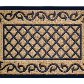 Giz Home Spider Dıkdörtgen Motifli 45x75 cm Kapı Paspası