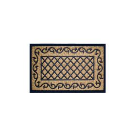 Giz Home Spider Dıkdörtgen Motifli 45x75 cm Kapı Paspası