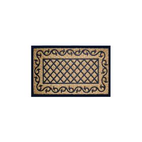 Giz Home Spider Dıkdörtgen Motifli 45x75 cm Kapı Paspası
