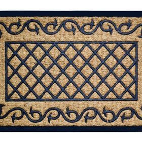 Giz Home Spider Dıkdörtgen Motifli 45x75 cm Kapı Paspası