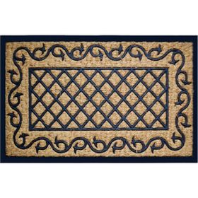 Giz Home Spider Dıkdörtgen Motifli 45x75 cm Kapı Paspası