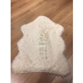 Giz Home Uzun Tüylü Krem 100x150 cm Halı