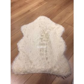 Giz Home Uzun Tüylü Krem 100x150 cm Halı
