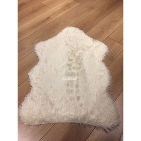 Giz Home Uzun Tüylü Krem 100x150 cm Halı
