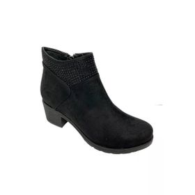 Gizem 211-21 Süet Fermuarlı Fashion Kadın Bot
