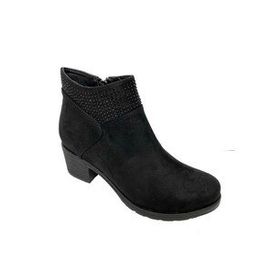 Gizem 211-21 Süet Fermuarlı Fashion Kadın Bot