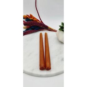 Gizemli Home 2'li Amber Renk Şamdan Mum