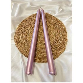 Gizemli Home 2'li Rose Gold Metalik Şamdan Mumu