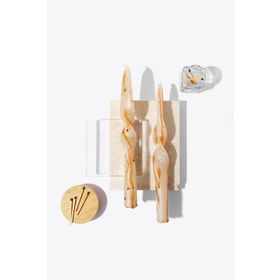 Gizemli Home 2'li Set Capri Burgulu Şamdan Mumu