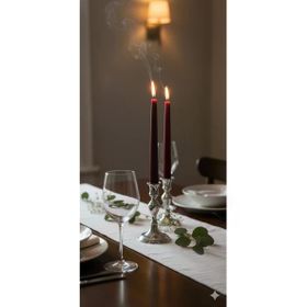 Gizemli Home 2'li Tarçın Renk Şamdan Mum