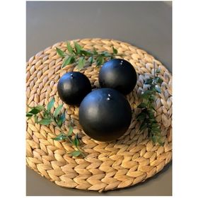 Gizemli Home 3'lü Set Top Siyah Mum