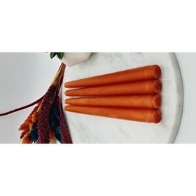 Gizemli Home 4'lü Tarçın Renk Şamdan Mum