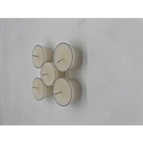 Gizemli Home Beyaz 5'li Kapsül Mum