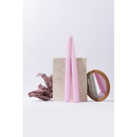 Gizemli Home Pembe 2 Adet Şamdan Mumu