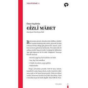 GIZLI MABET - ÖMER SEYFETTIN (ISBN:9789752677050)
