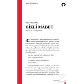 GIZLI MABET - ÖMER SEYFETTIN (ISBN:9789758771844)