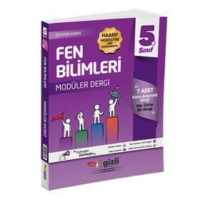 Gizli Yayınları 5. Sınıf Fen Bilimleri Modüler Dergisi