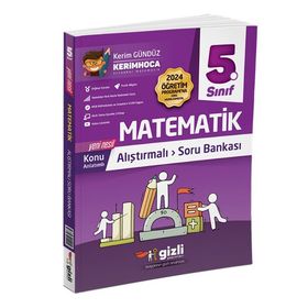 Gizli Yayınları 5. Sınıf Matematik Araştırmalı Soru Bankası