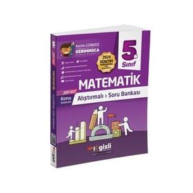 Gizli Yayınları 5. Sınıf Matematik Araştırmalı Soru Bankası