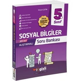 Gizli Yayınları 5. Sınıf Sosyal Bilgiler Araştırmalı Soru Bankası