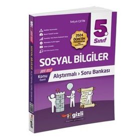 Gizli Yayınları 5. Sınıf Sosyal Bilgiler Araştırmalı Soru Bankası