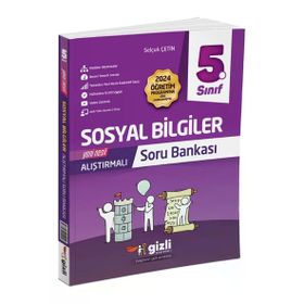 Gizli Yayınları 5. Sınıf Sosyal Bilgiler Araştırmalı Soru Bankası
