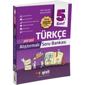 Gizli Yayınları 5. Sınıf Türkçe Araştırmalı Soru Bankası