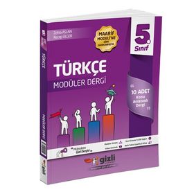 Gizli Yayınları 5. Sınıf Türkçe Müfredatın Gizli Dergisi