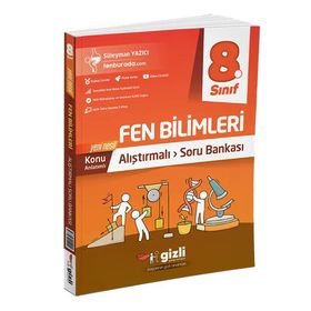 Gizli Yayınları 8. Sınıf Fen Bilimleri Alıştırmalı Soru Bankası
