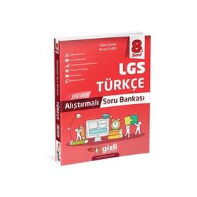 Gizli Yayınları - 8. Sınıf LGS Türkçe Alıştırmalı Soru Bankası