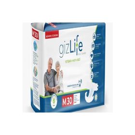 GizLife Belbantlı M 30 Adet Yetişkin Hasta Bezi
