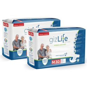 GizLife Belbantlı M 60 Adet Yetişkin Hasta Bezi