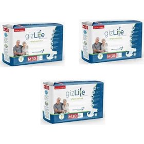 GizLife Belbantlı M 90 Adet Yetişkin Hasta Bezi