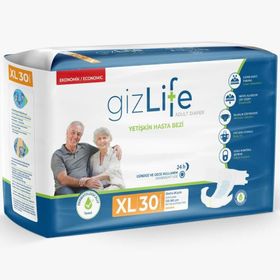 GizLife Belbantlı XL 30 Adet Yetişkin Hasta Bezi