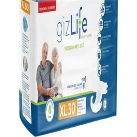GizLife Belbantlı XL 30 Adet Yetişkin Hasta Bezi
