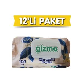 Gizmo 100'lü Islak Mendil (12 adet)