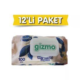 Gizmo 100'lü Islak Mendil (12 adet)